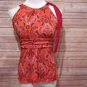 < Ann Taylor > Paisley Top